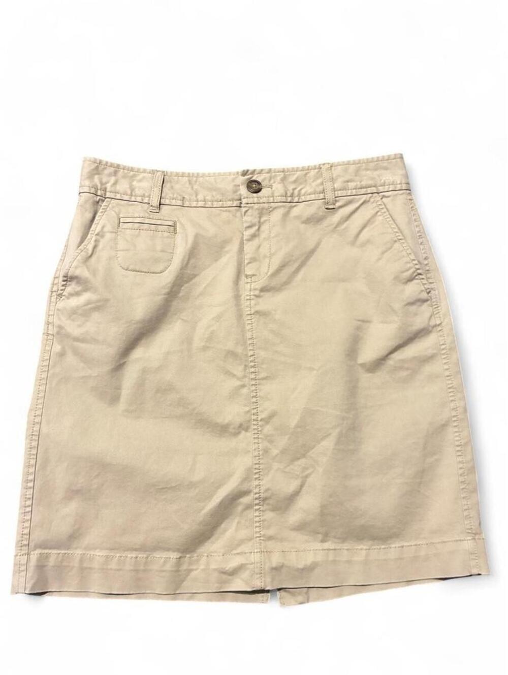 Old Navy Women's Tan and Cream Skirt